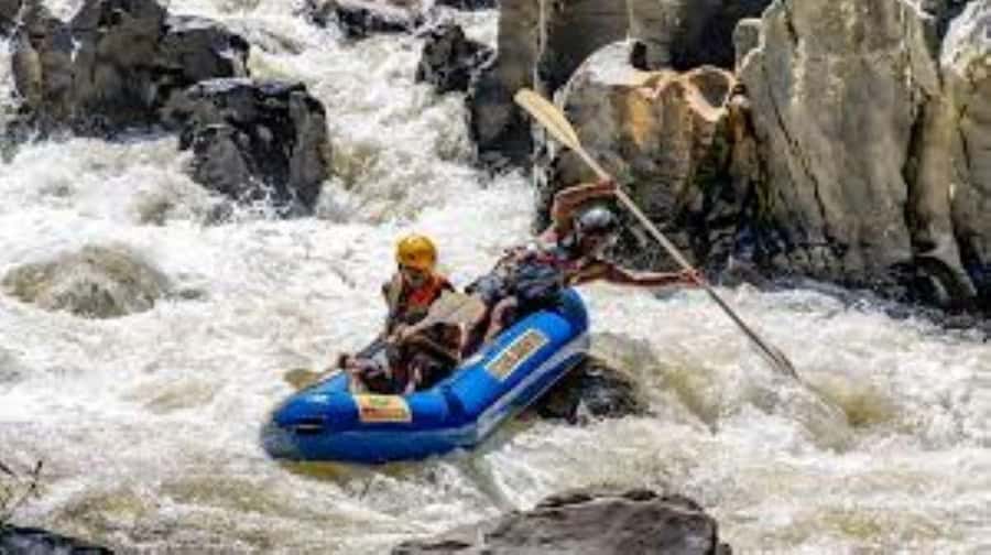 Hazyview: White Water Rafting on Sabie River - Setting out from Extreme Adventure Camp near Hazyview