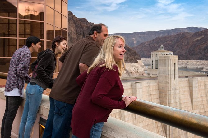 Hoover Dam Top-to-Bottom Tour—Dam Walk, Powerplant & River Float - Seeing Hoover Dam from the Arizona and Nevada sides