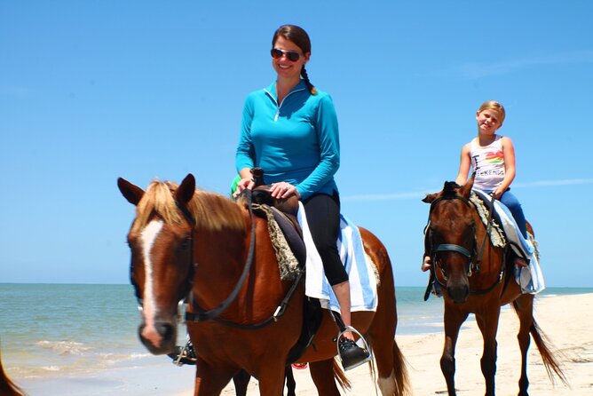 Horseback Ride ATV and Bamboo Rafting Tour Ocho Rios in Jamaica - Horseback riding at Turtle Beach