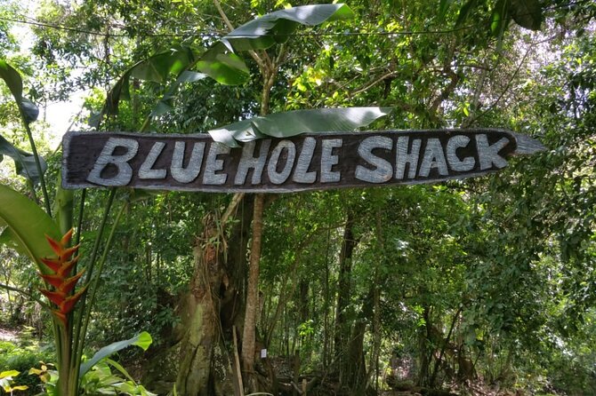 Horseback Ride, Bamboo Rafting and Bluehole/Secret Falls Tour from Montego Bay - Blue Hole and Secret Falls: the most active stop