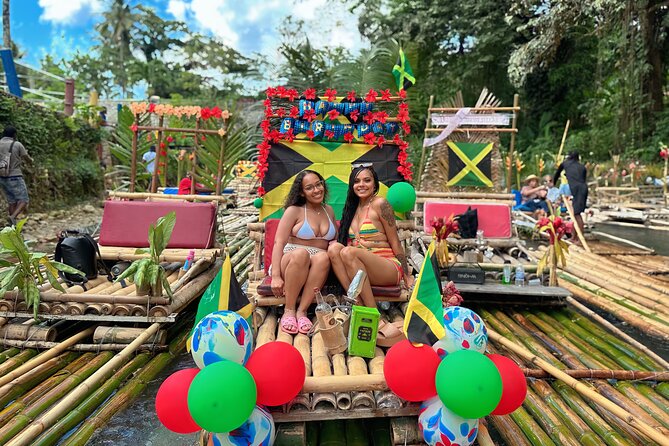 Horseback Ride n Swim & Bamboo Rafting With Limestone Massage - Lethe and the slow ride on a 30-foot bamboo raft