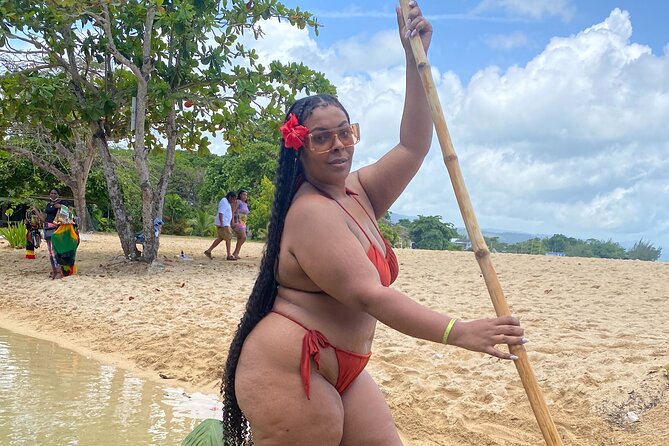 Horseback riding + Bamboo river rafting tour from Ocho Rios - Horseback riding from Mammee Bay to the sea