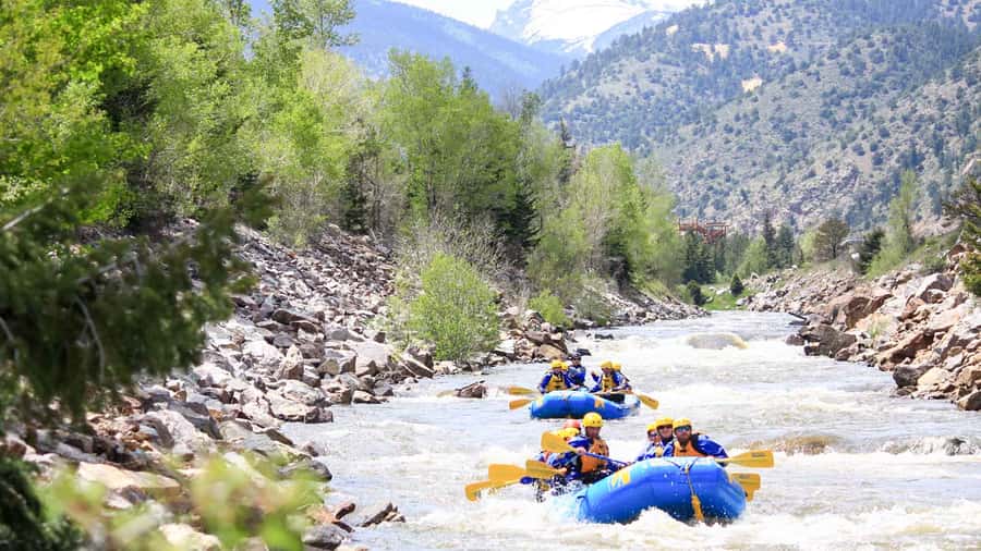 Idaho Springs: Clear Creek Whitewater Rafting for Beginners - Idaho Springs from the river