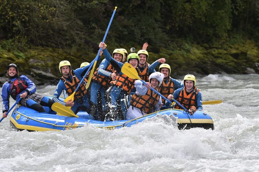 Imster Schlucht: White-Water Rafting in the Tyrolean Alps - A family activity with one age question to settle