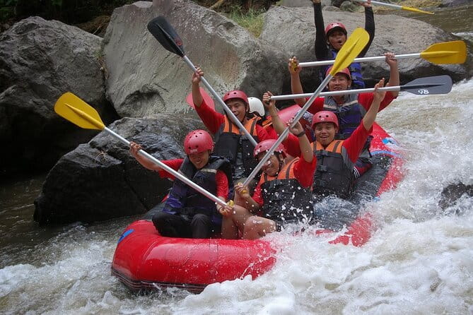 Infinity Bali Rafting Ubud Combine 1,5 hrs Quad Bike - Rafting the Ayung River for two hours