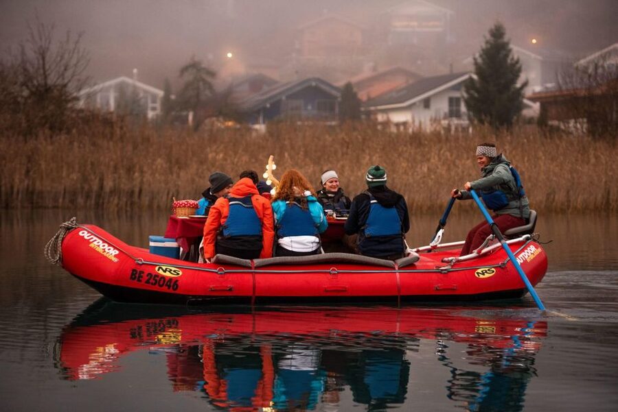 Interlaken: Raclette Rafting - Who will enjoy this most