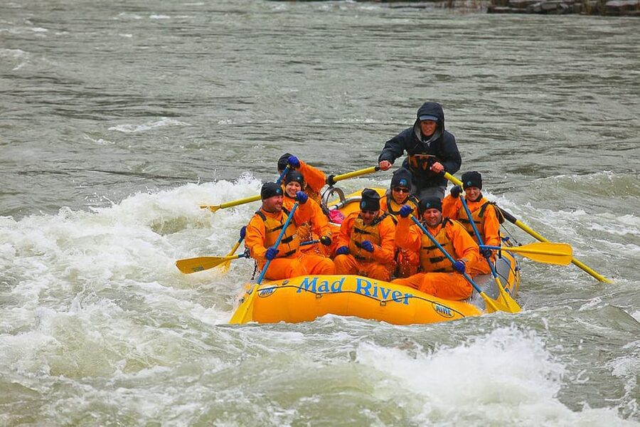 Jackson: 8-Mile Small-Boat Whitewater Rafting Trip - A small raft makes the Snake River feel personal