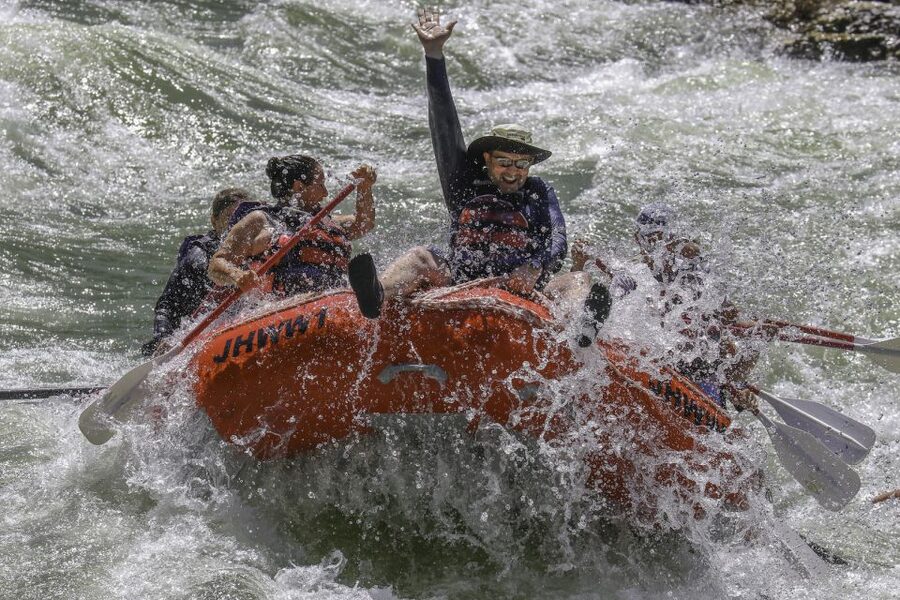 Jackson: Snake River Class 2-3 Whitewater Rafting Adventure - Lunch Counter and the main rapids