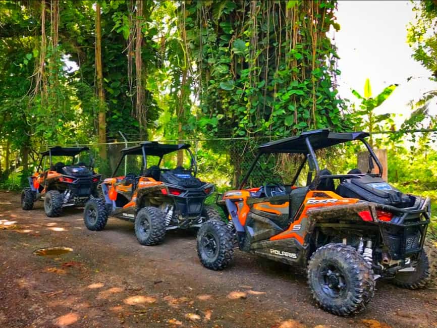 Jamaica: ATV, River Rafting & Blue Hole Tour from Ocho Rios - A slow bamboo raft ride toward the ocean