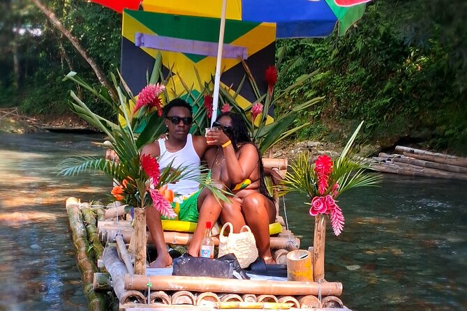 Jamaica Bamboo Rafting Experience with Lime Stone Massage - The limestone foot massage