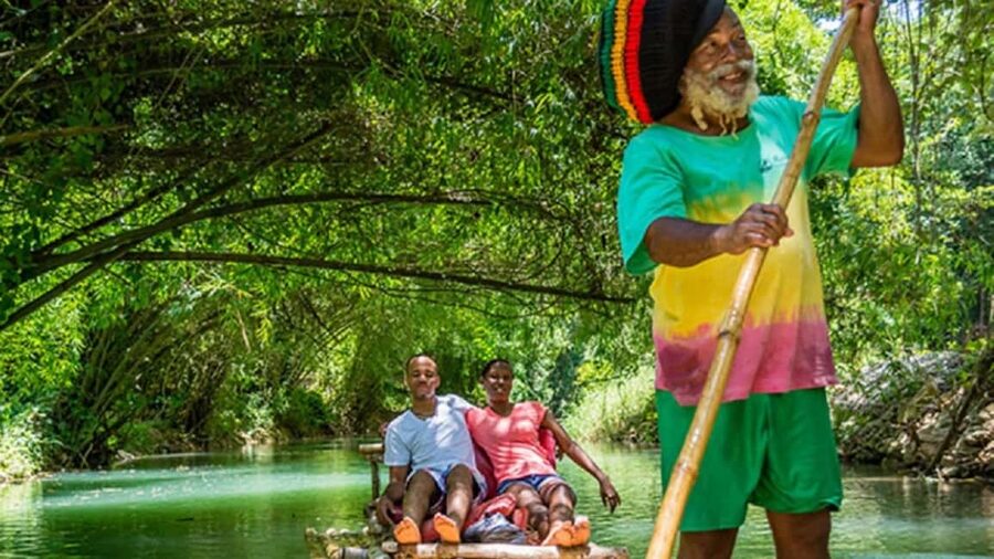 Jamaica: Bamboo Rafting on the Martha Brae - Starting at Rafter’s Village