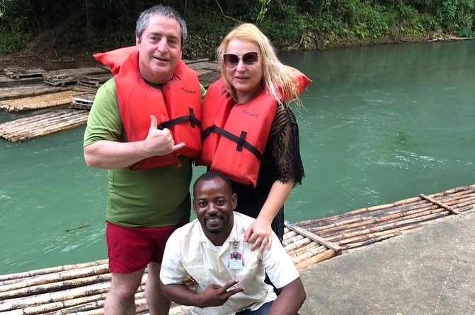 Jamaica Bamboo Rafting Tour Limestone Foot Massage - A slow trip on the Martha Brae River