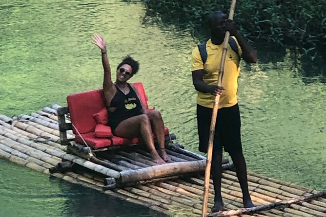 Jamaica Martha Brae Bamboo Rafting with Bus Transportation - A quiet hour on the Martha Brae River