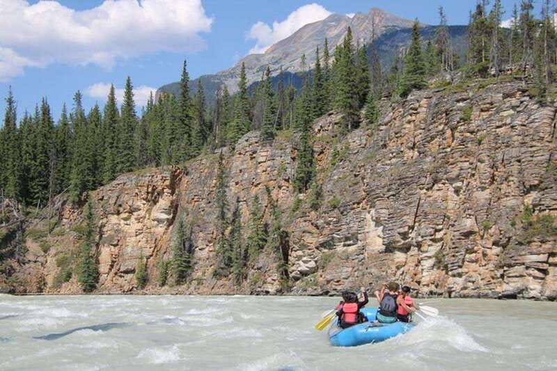 Jasper: Athabasca Falls River Rafting Adventure - Starting at Athabasca Falls instead of Jasper townsite