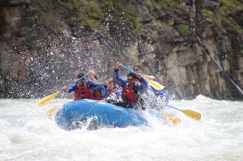 Jasper: Athabasca Falls River Rafting Adventure - Thirty minutes inside the Athabasca River Canyon