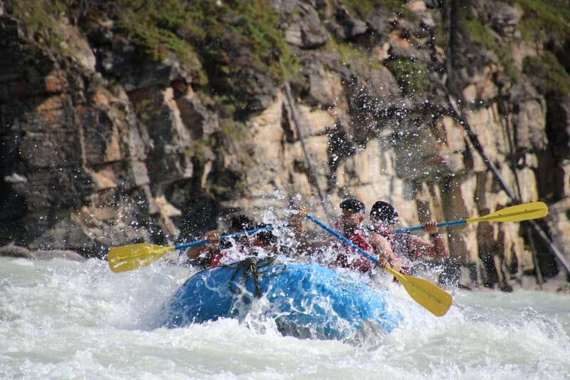 Jasper: Athabasca Falls River Rafting Adventure - Booking flexibility and the meeting point