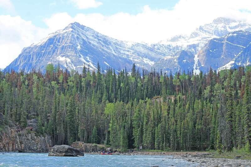 Jasper: Canyon Run Family Whitewater Rafting - The bus, breaks, and total time