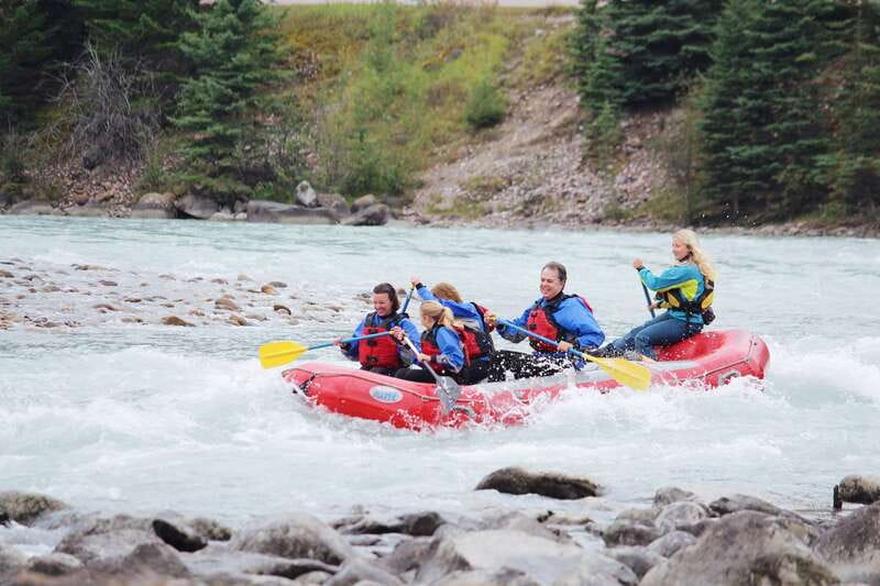 Jasper National Park Family Friendly Rafting Adventure - Old Fort Point and the return to Jasper