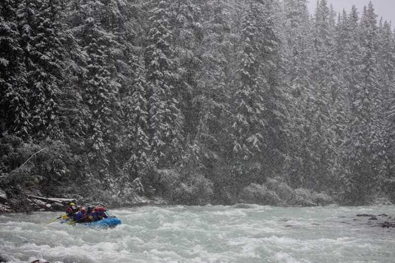 Jasper: Sunwapta River Whitewater Rafting - Self-Drive - The river run and the Endless Chain views