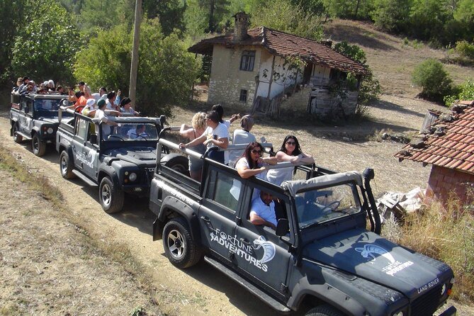 Jeep and Buggy Safari in Manavgat with Zipline and Rafting - A 700-meter zipline above the canyon
