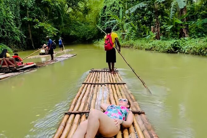 Jet Ski, Bamboo Rafting and Limestone Foot Massage Private Tour - Timing, Pickup, and Weather