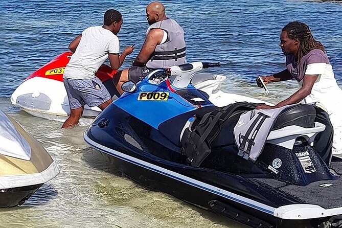 Jet Ski, Bamboo Rafting and Limestone Foot Massage Private Tour - What the Jet Ski Stop Feels Like