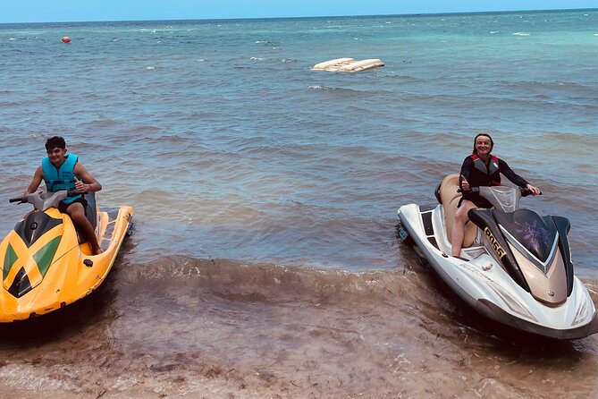 Jet-Ski with option Bamboo Rafting + Feet Massage with limestone - From Tropical Bliss Beach to the Lethe River