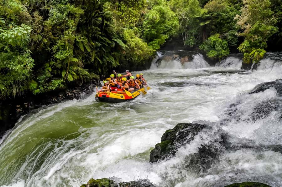 Kaituna River and Tutea Falls Whitewater Rafting - Getting ready for Grade 5 water