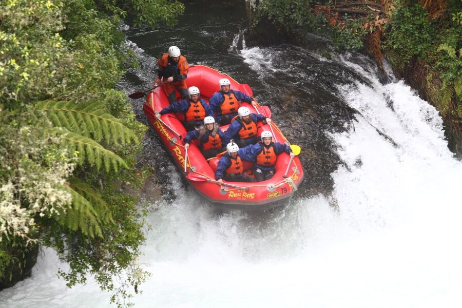 Kaituna River Rafting Grade 5 - The 50 minute white-water run