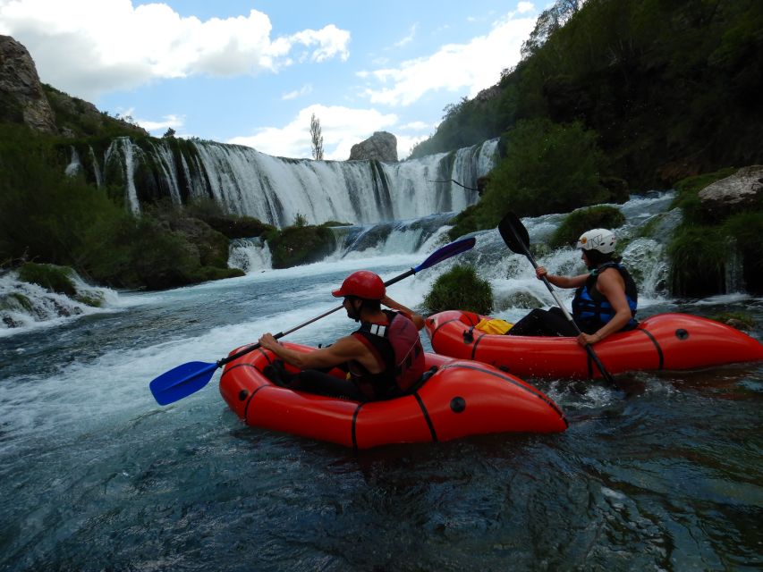Kaštel Žegarski: Zrmanja River Packrafting - The first 30-minute break: clear water and time to reset