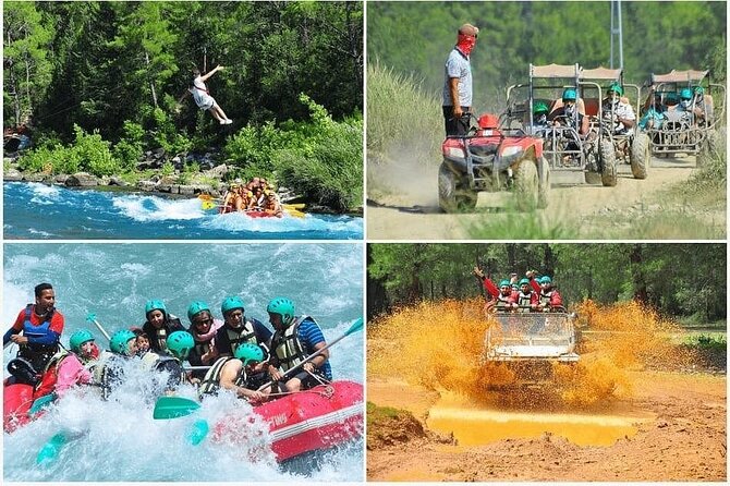 Kemer Rafting, Jeep Safari, Zipline, Buggy Safari Combo Tour - Four reasons this Kemer combo deserves a closer look