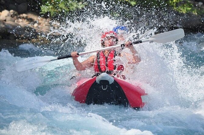 Kemer Rafting, Jeep Safari, Zipline, Buggy Safari Combo Tour - Ziplining across the canyon
