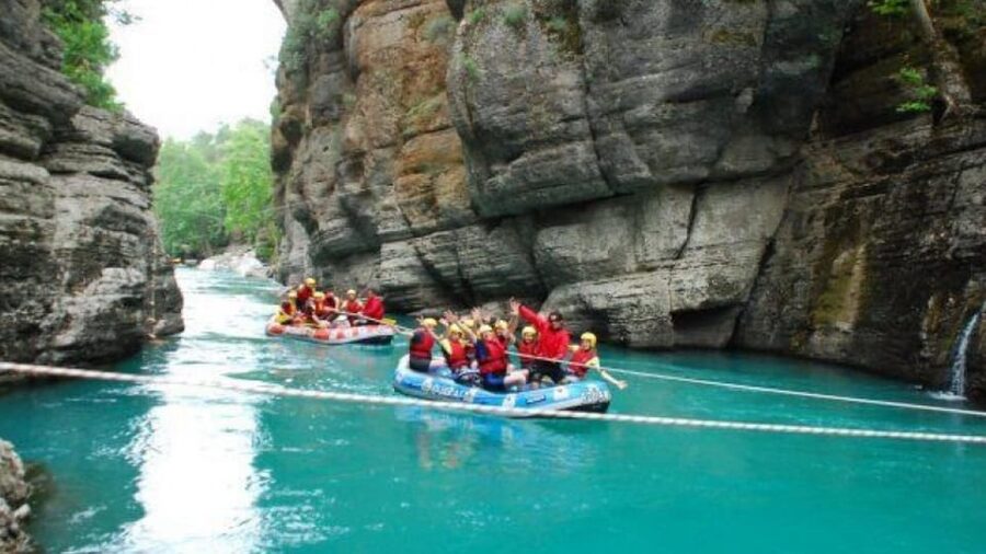Kemer Rafting Tour - Age, swimming, and physical demands