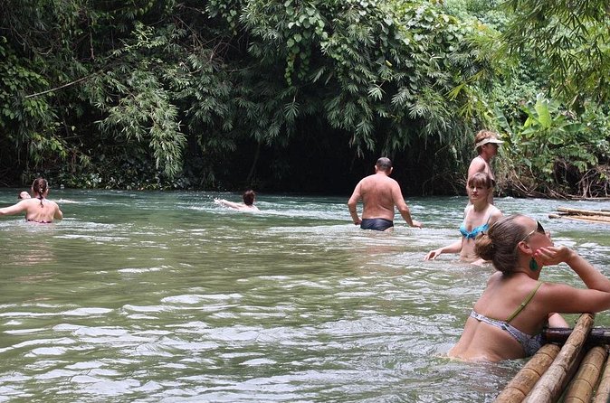 Khao Lak Eco Safari Exploring with Bamboo Rafting - Lunch and a break at Ton Pring Waterfall