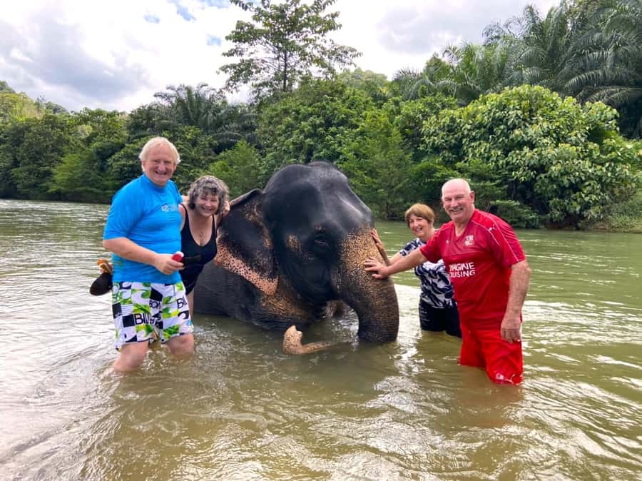 Khao Lak: Khao Sok Private Ethical Elephants & Rafting - Mae Yai Waterfall and Khao Sok Viewpoint