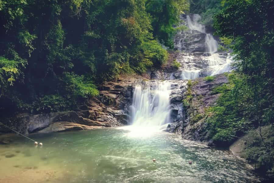 Khao Lak: Lampi Waterfall, Bamboo Rafting & Turtle Center - Three Khao Lak experiences in 270 minutes