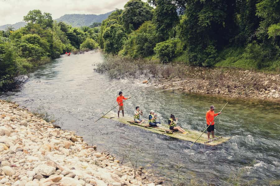 Khao Lak: Lampi Waterfall, Bamboo Rafting & Turtle Center - Who will enjoy this outing most