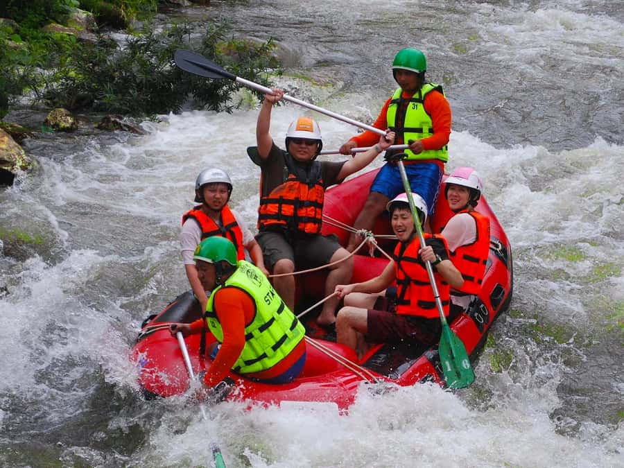 Khao Lak: Rafting, ZipLine, Lunch Buffet ,ATV Options Trip - ATV driving on a controlled course