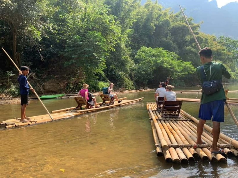Khao Sok: Bamboo Rafting Tour with Scenic River Views - The 45-minute ride from the park area