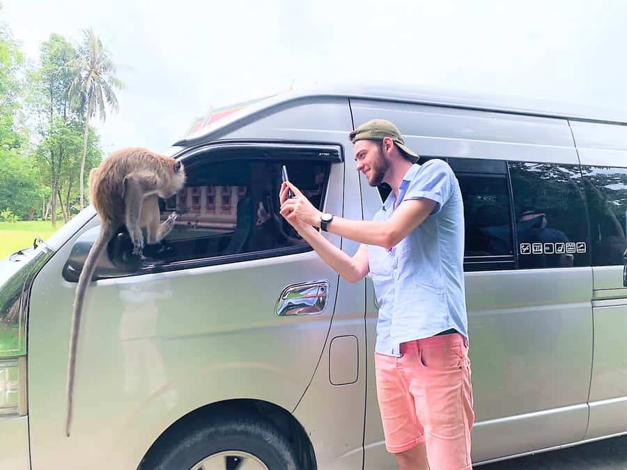 Khao Sok: Elephant Rescue Center with Lunch & Bamboo Rafting - Mea Yai Waterfall and the ride home