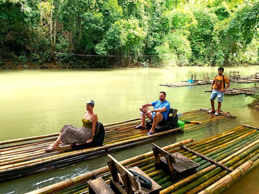Khao Sok Jungle Sunset Wildlife Encounter & Bamboo Rafting - Sunset turns the second forest walk into a search