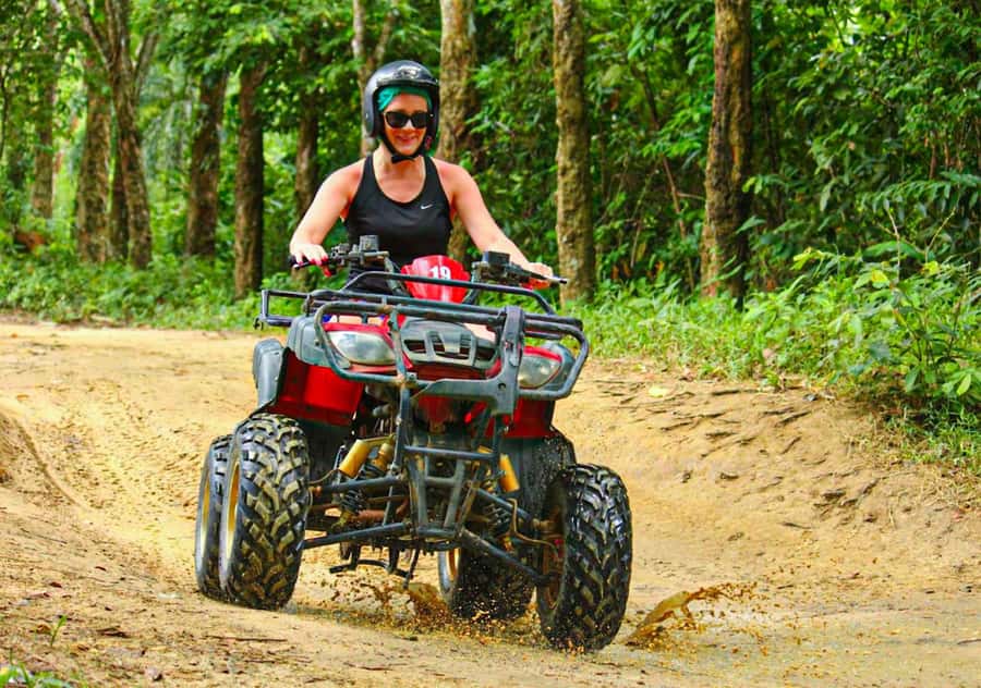 KhaoLak:ATV, ZipLine, & Rafting Adventure Monkey Cave Temple - Monkey Cave Temple and its cave setting