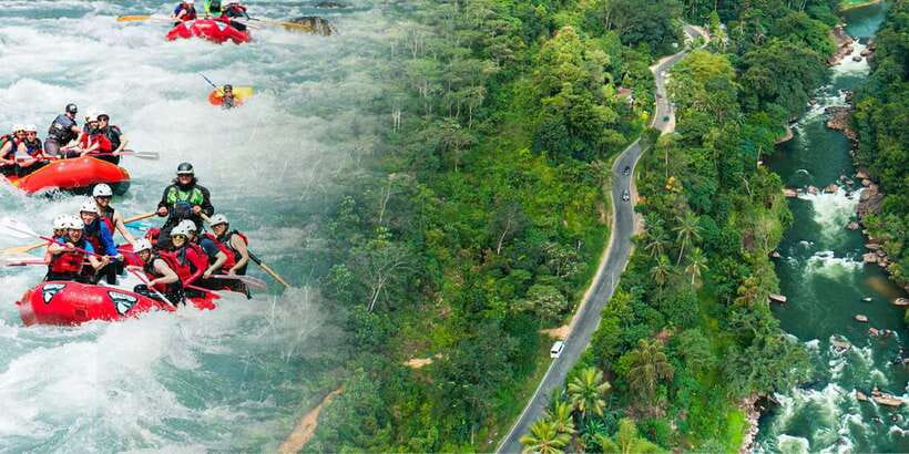 Kitulgala Thrilling White Water Rafting Adventure - Kitulgala’s four-kilometer rafting run