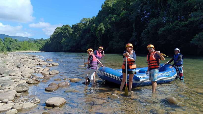 Kiulu River: River Rafting + ATV Shared Group Day Trip - The day begins with an 8:30 AM hotel pickup