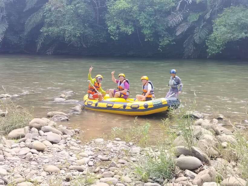 Kiulu River: River Rafting + ATV Shared Group Day Trip - Sabah-style lunch is more than a short fuel stop