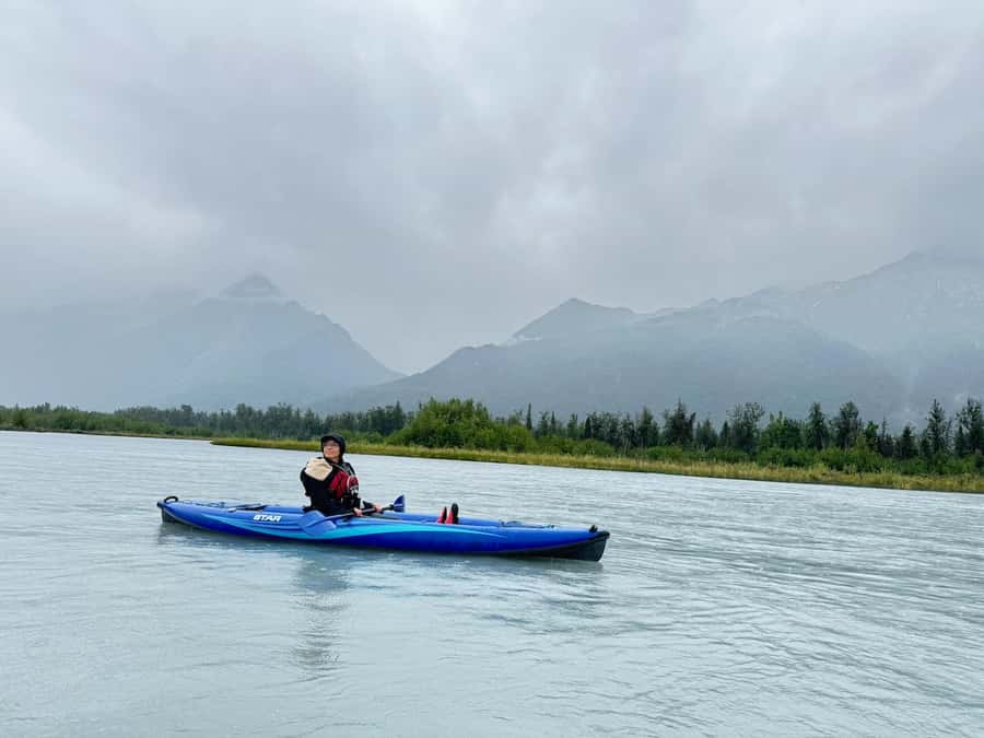 Knik River Lazy River Float Trip - Launching at the Old Knik Bridge