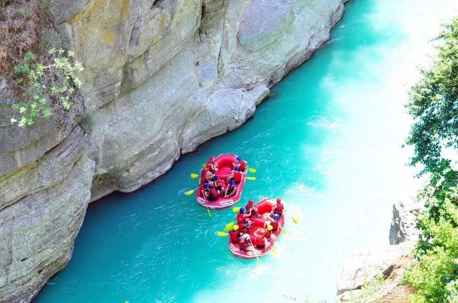 Köprülü Canyon Antalya: Whitewater Rafting Trip - Lunch beside the river