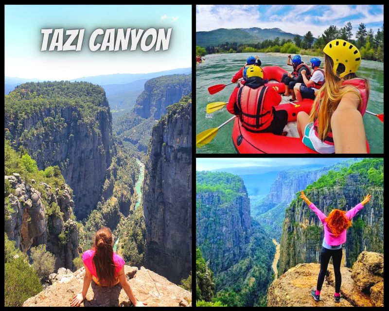 Köprülü Canyon Nationel Park Rafting & Tazı Canyon Mix Tour - From your hotel to Köprülü Canyon