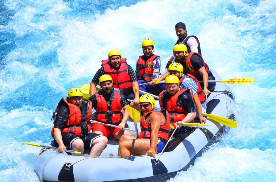Koprulu Canyon: Rafting Tour - What the river section feels like