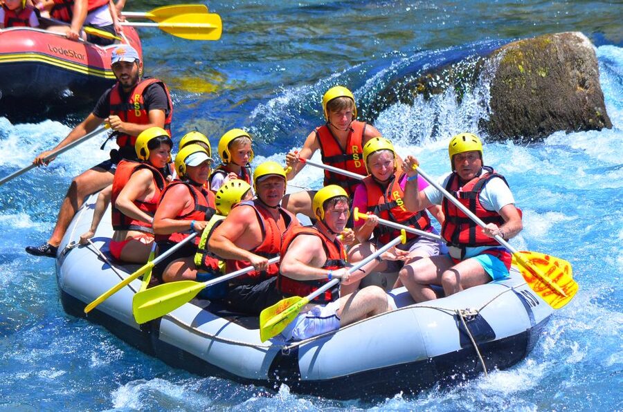 Koprulu Canyon: Rafting Tour - Swimming, lunch, and the slower parts of the day